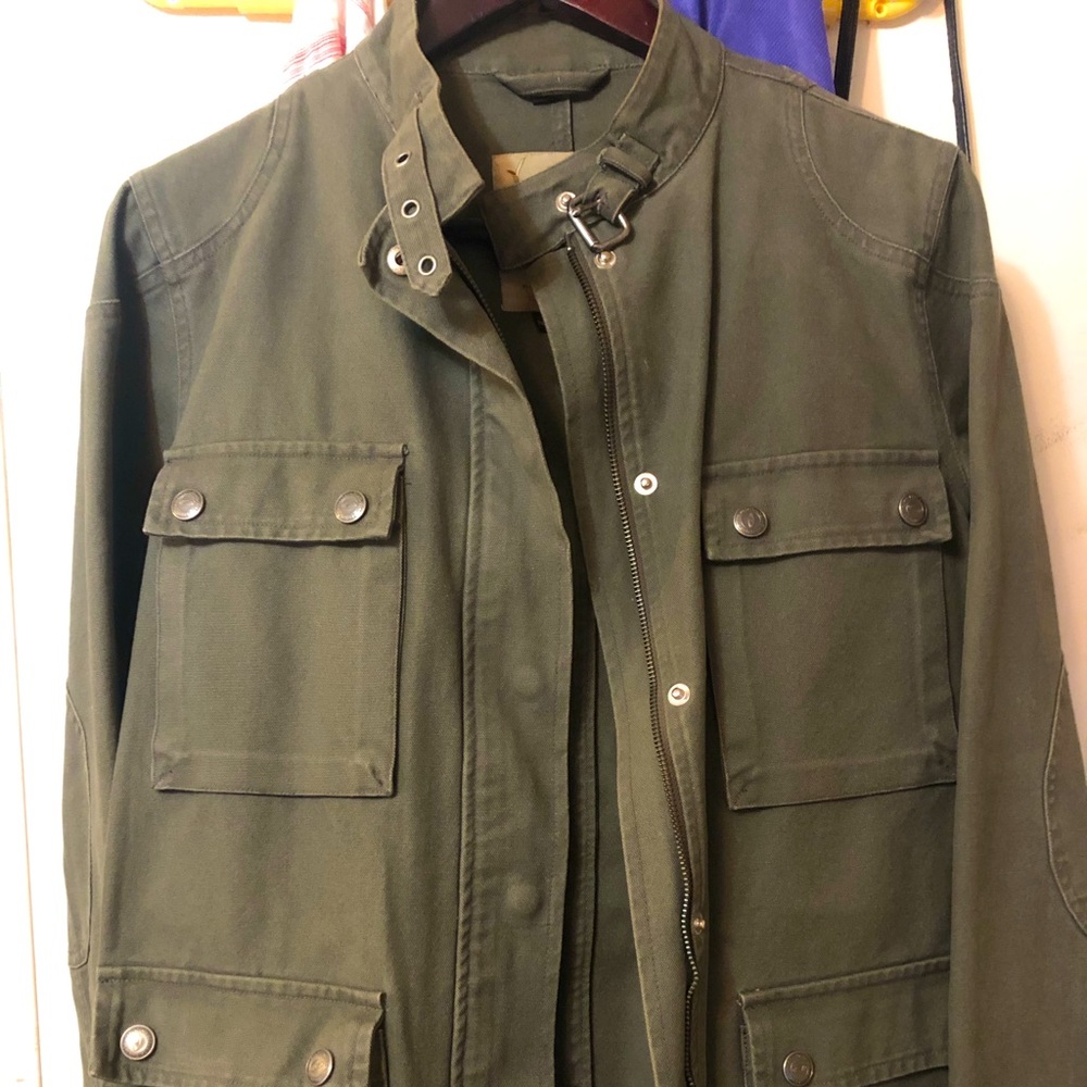 Green bush jacket